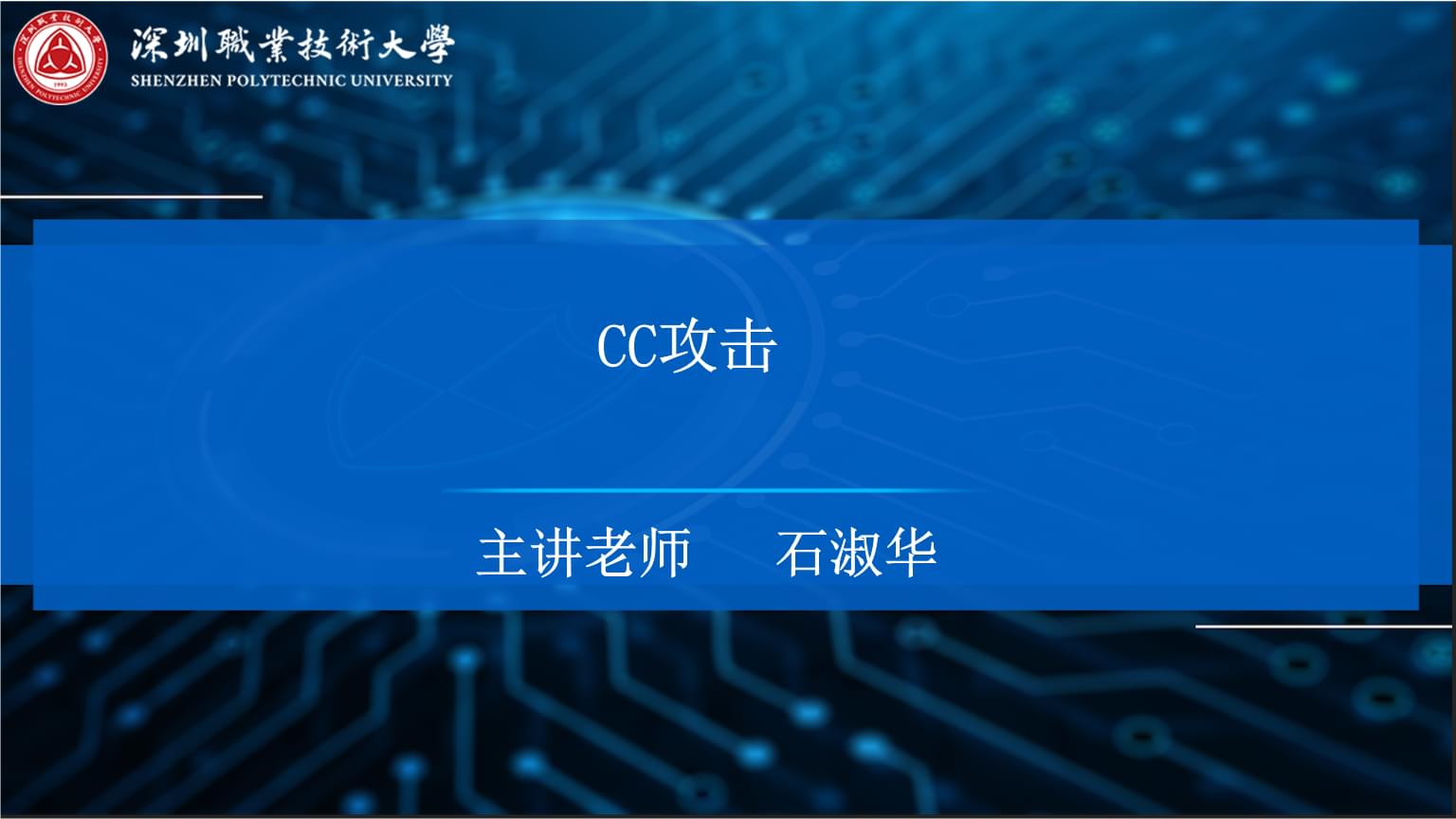 2.7.4 CC攻擊 原理、危害與防御策略